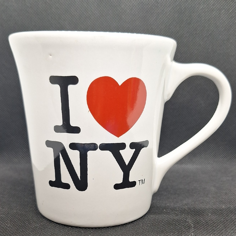 Charming White and Red Heart Mug